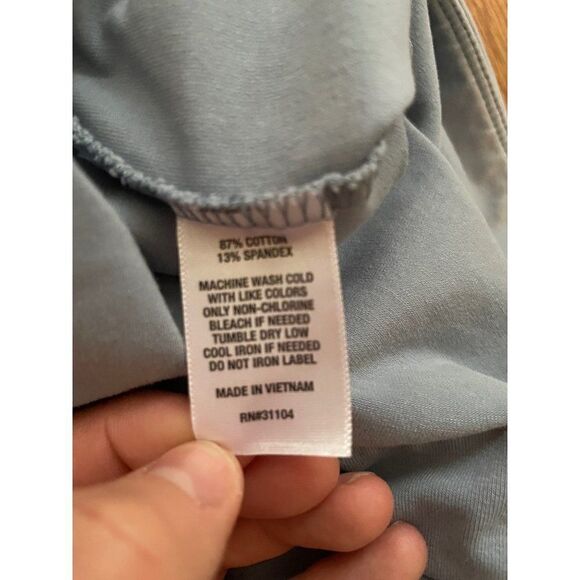 Wonderly Studio  blue leggings sz L - Picture 6 of 8